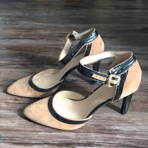 Franco Sarto Suede Heels